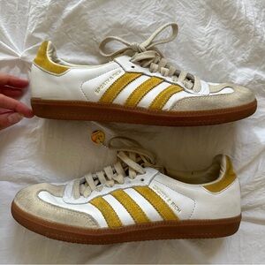 Adidas x Sporty & Rich Sambas in Yellow / US size 6 (fits women’s 7.5-8)